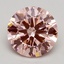 2.07 Ct. Fancy Intense Pink Round Lab Grown Diamond