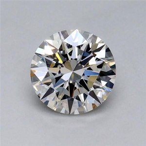Round diamond — real photo