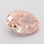 1.02 Ct. Fancy Vivid Pink Oval Lab Grown Diamond