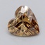 0.60 Ct. Fancy  Brown Heart Lab Grown Diamond