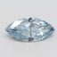 0.82 Ct. Fancy Vivid Blue Marquise Lab Grown Diamond