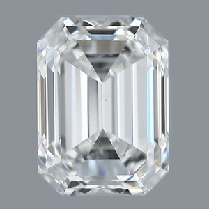 Emerald diamond — real photo