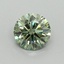 1.20 Ct. Fancy Vivid Pacific Green Round Lab Grown Diamond