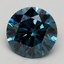 1.50 Ct. Fancy Deep Blue Round Lab Grown Diamond
