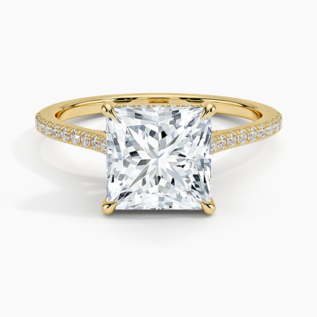 18K Yellow Gold Luxe Dawn Diamond Ring