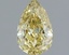 1.09 Ct. Fancy Intense Yellow Pear Lab Grown Diamond