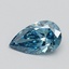 0.50 Ct. Fancuy Vivid Blue Pear Lab Grown Diamond