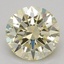 1.04 Ct. Fancy Light Yellow Round Lab Grown Diamond