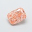 1.58 Ct. Fancy Intense Brownish Orange Cushion Lab Grown Diamond