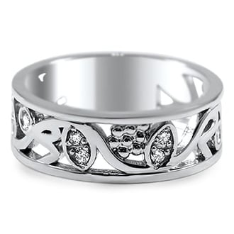 Custom Diamond Vine Ring