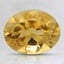 9x7mm Yellow Oval Citrine