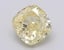 3.03 Ct. Fancy Intense Yellow Cushion Lab Grown Diamond