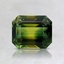 6.4x5.3mm Bi-Color Emerald Australian Sapphire