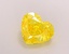 2.01 Ct. Fancy Vivid Yellow Heart Lab Grown Diamond