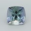 6.5x6.4mm Unheated Parti-Color Cushion Tanzanite