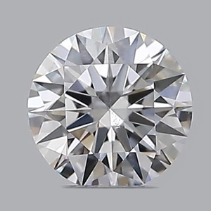 Round diamond — real photo