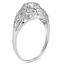 The Finna Ring, smalltop view on a hand