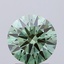 1.99 Ct. Fancy Vivid Green Round Lab Grown Diamond