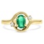 Retro Emerald Vintage Ring