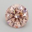 2.50 Ct. Fancy Intense Pink Round Lab Grown Diamond