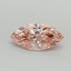 0.31 Ct. Fancy Vivid Pink Marquise Lab Grown Diamond