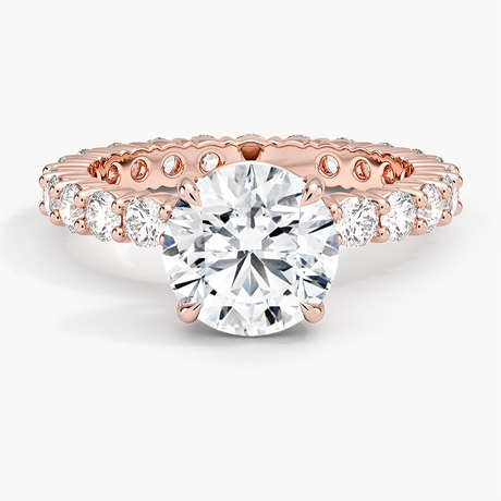 14K Rose Gold Perfect Fit Eternity Diamond Ring (1 1/3 ct. tw.)