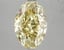 5.02 Ct. Fancy Intense Yellow Oval Lab Grown Diamond
