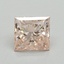 0.85 Ct. Fancy Intense Pink Princess Lab Grown Diamond