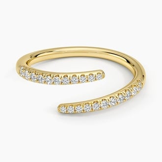 Sonya Lab Diamond Wrap Ring (1/5 ct. tw.)