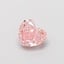 0.37 Ct. Fancy Intense  Pink Heart Lab Grown Diamond