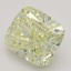 1.51 Ct. Fancy Light Yellow Cushion Diamond
