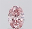 1.01 Ct. Fancy Intense Brownish Pink Oval Lab Grown Diamond
