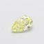 1.01 Ct. Fancy Yellow Pear Lab Grown Diamond
