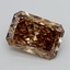 3.53 Ct. Fancy Light  Brown Radiant Lab Grown Diamond