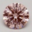 2.80 Ct. Fancy Pink Round Lab Grown Diamond