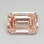 2.57 Ct. Fancy Vivid Pink Emerald Lab Grown Diamond