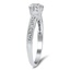 The Gabriella Ring, smalltop view on a hand