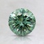 0.90 Ct. Fancy Vivid Pacific Green Round Lab Grown Diamond