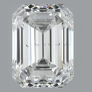 Emerald diamond — real photo