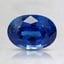 7.9x5.6mm Blue Oval Sapphire