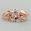 0.77 Ct. Fancy Vivid Pink Marquise Lab Grown Diamond