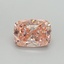3.04 Ct. Fancy Vivid Pink Cushion Lab Grown Diamond