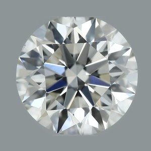 Round diamond — real photo