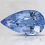 10.8x6mm Blue Pear Sapphire