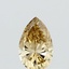 0.33 Ct. Fancy Intense Yellow Pear Lab Grown Diamond