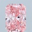 1.41 Ct. Fancy Vivid Pink Radiant Lab Grown Diamond