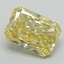 1.58 Ct. Fancy Yellow Radiant Lab Grown Diamond