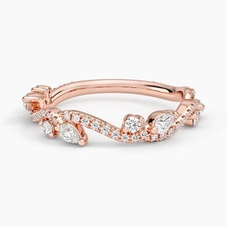 Vintage Secret Garden Diamond Ring (1/2 ct. tw.) in 14K Rose Gold