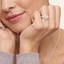 18K Yellow Gold Sienna Halo Three-Quarter Coverage Diamond Ring (3/4 ct. tw.), smalladditional view 2