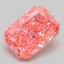 2.05 Ct. Fancy Vivid Pink Radiant Lab Grown Diamond